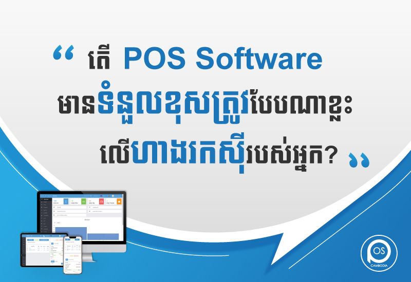 What are the responsibilities of POS Software on your business