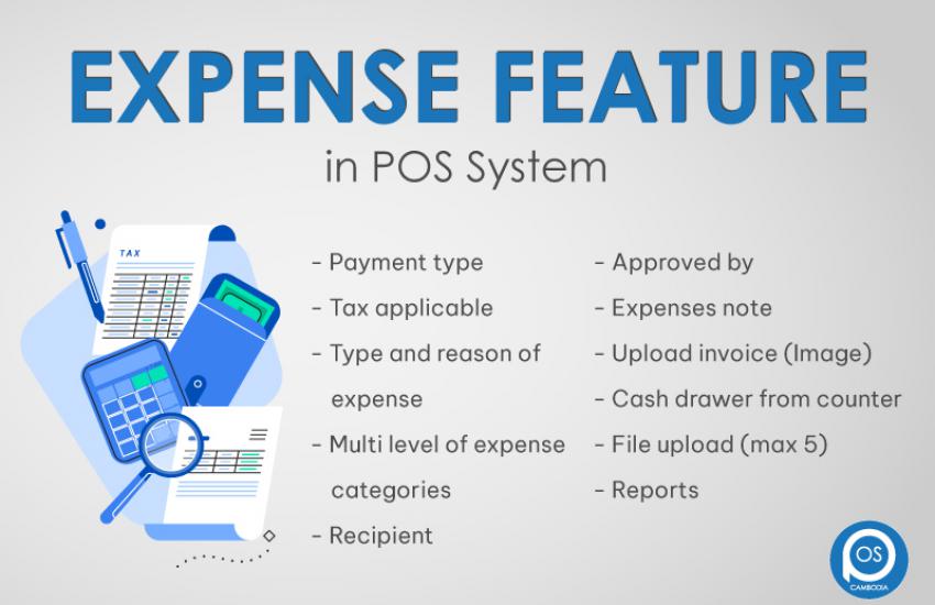 expense feature in our pos system