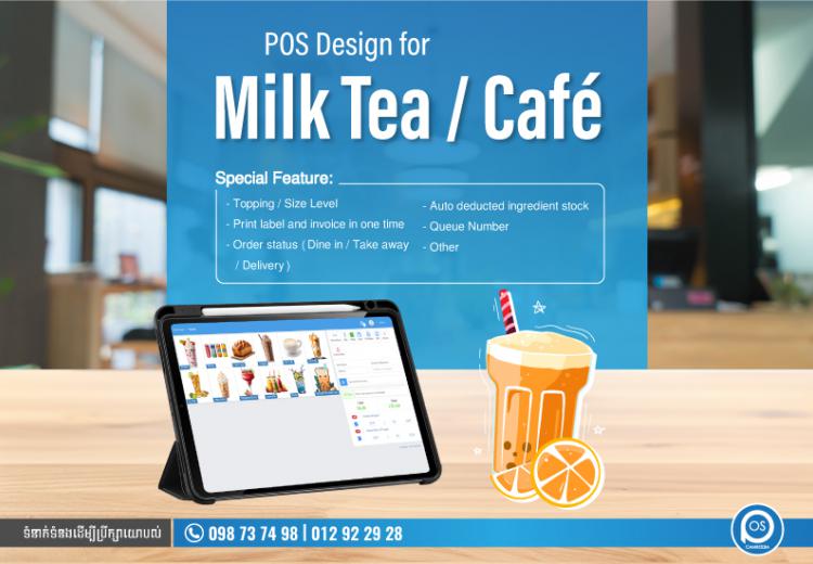 POS Design for Milk Tea / Café