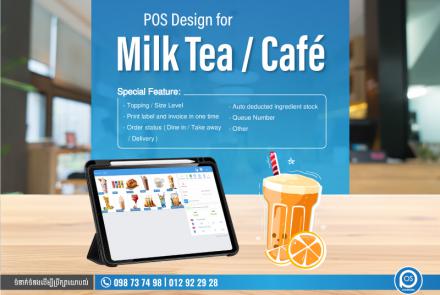 POS Design for Milk Tea / Café