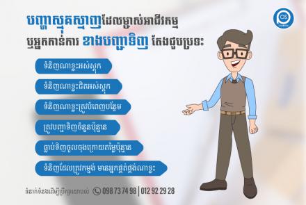 បញ្ហាស្មុគស្មាញដែលម្ចាស់អាជីវកម្ម ឬអ្នកកាន់ការ ខាងបញ្ជាទិញ តែងជួបប្រទះ
